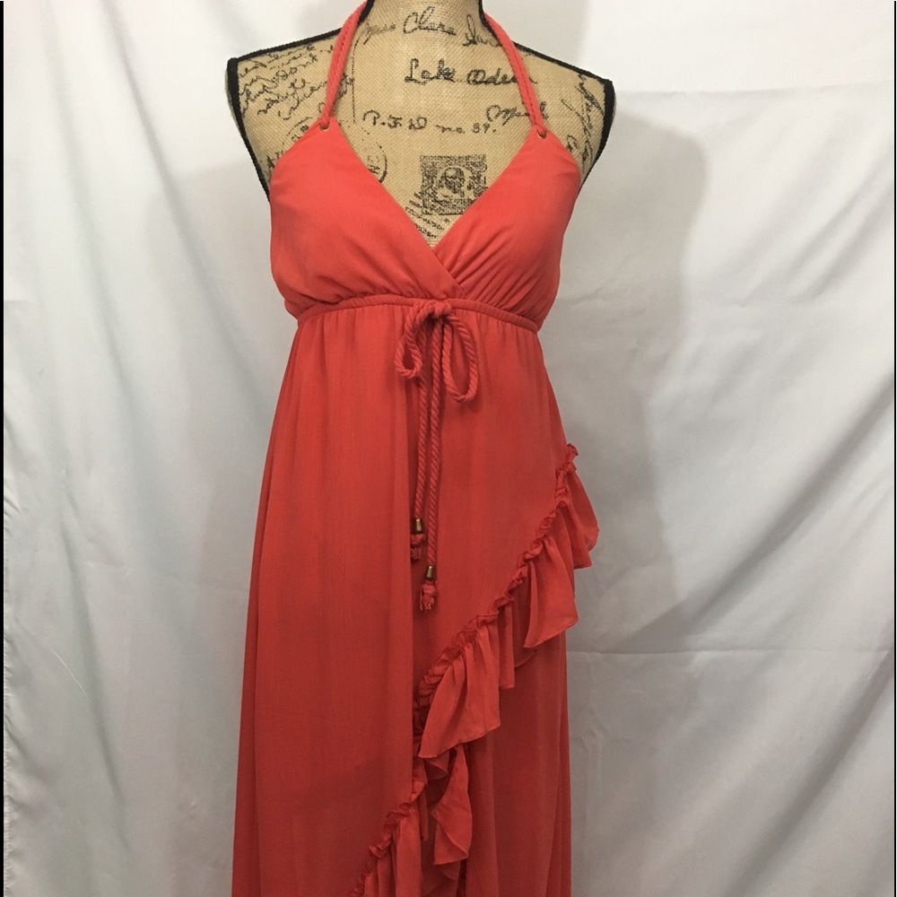 2B BEBE Asymmetrical Maxi Dress - Picture 2 of 8
